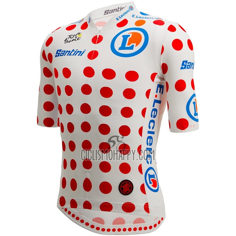 Tour de France Cycling Jersey Bib Short 2023 Men Short Sleeve Red